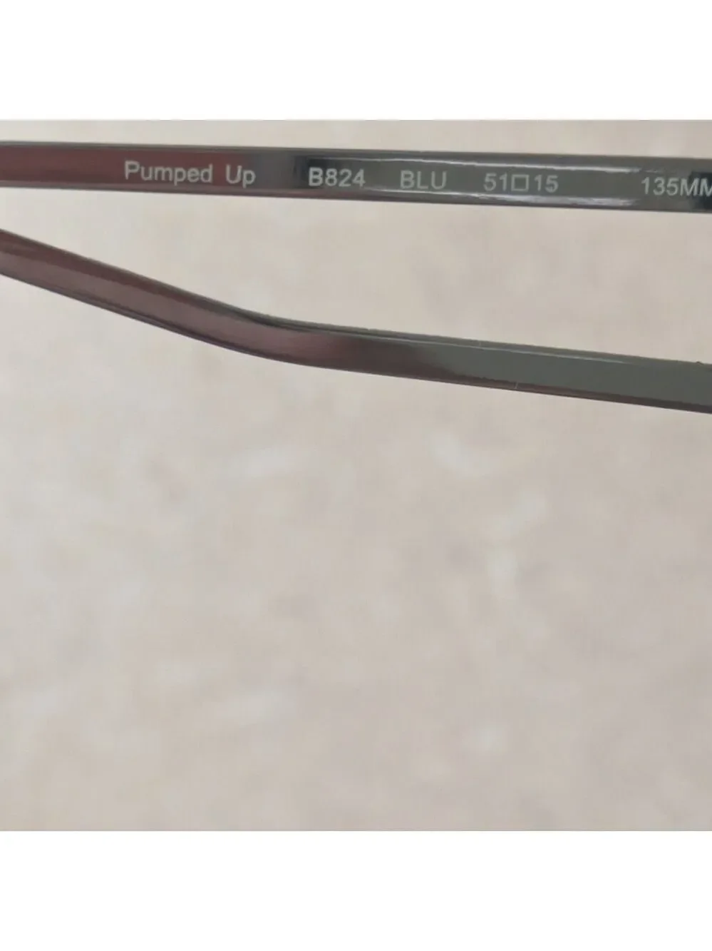 Ted Baker Blue Pumped Up FRAMES and Case ONLY EUC